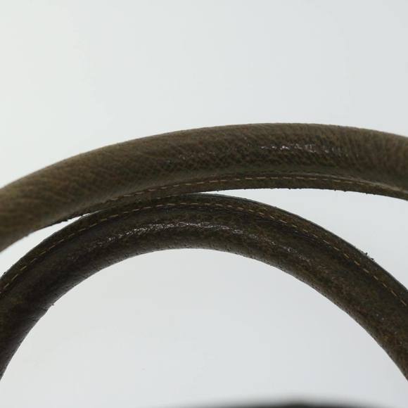 GUCCI Web Sherry Line GG Supreme Hand Bag Beige Red Green 39 018 4183 Auth ai754 - Picture 8 of 16